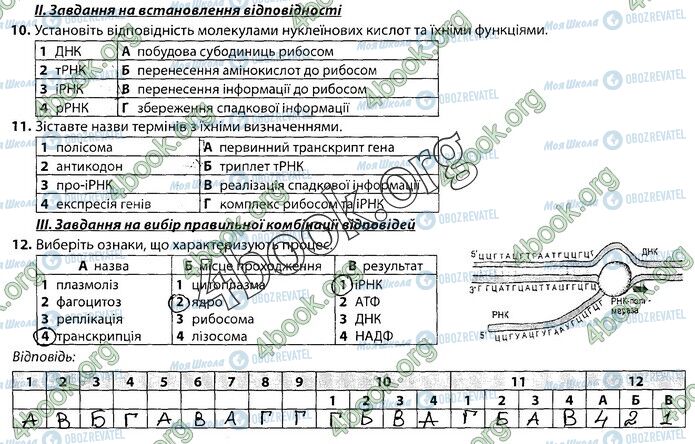 ГДЗ Біологія 9 клас сторінка Стр.42 (2)